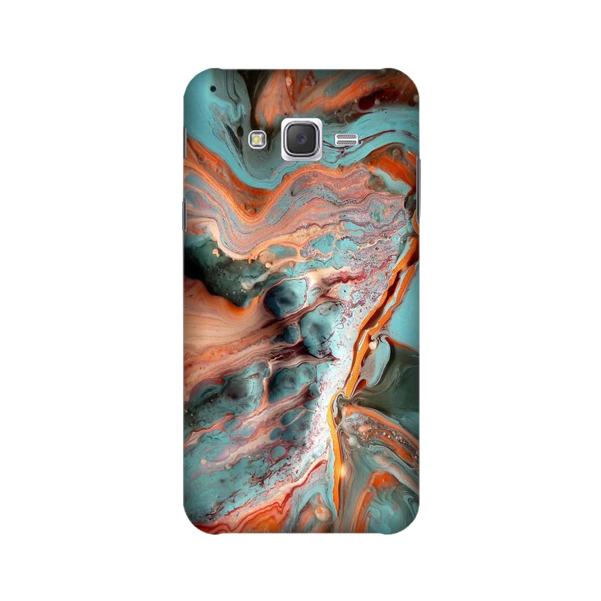 Marble Texture Mobile Back Case for Galaxy J3 (2015)  (Design - 309)