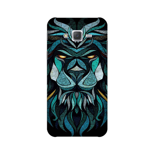 Lion Mobile Back Case for Galaxy E5  (Design - 314)