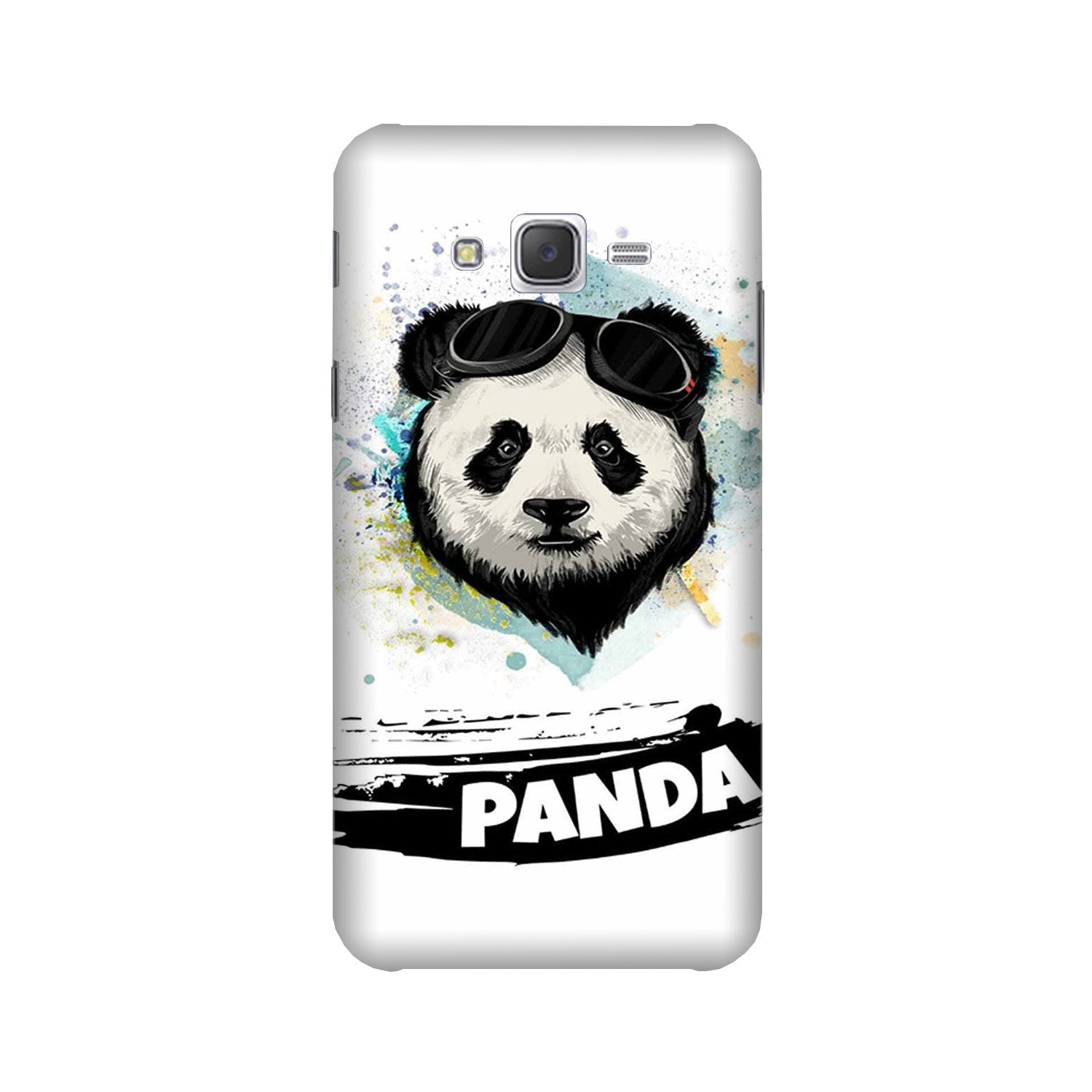 Panda Mobile Back Case for Galaxy J3 (2015)  (Design - 319)