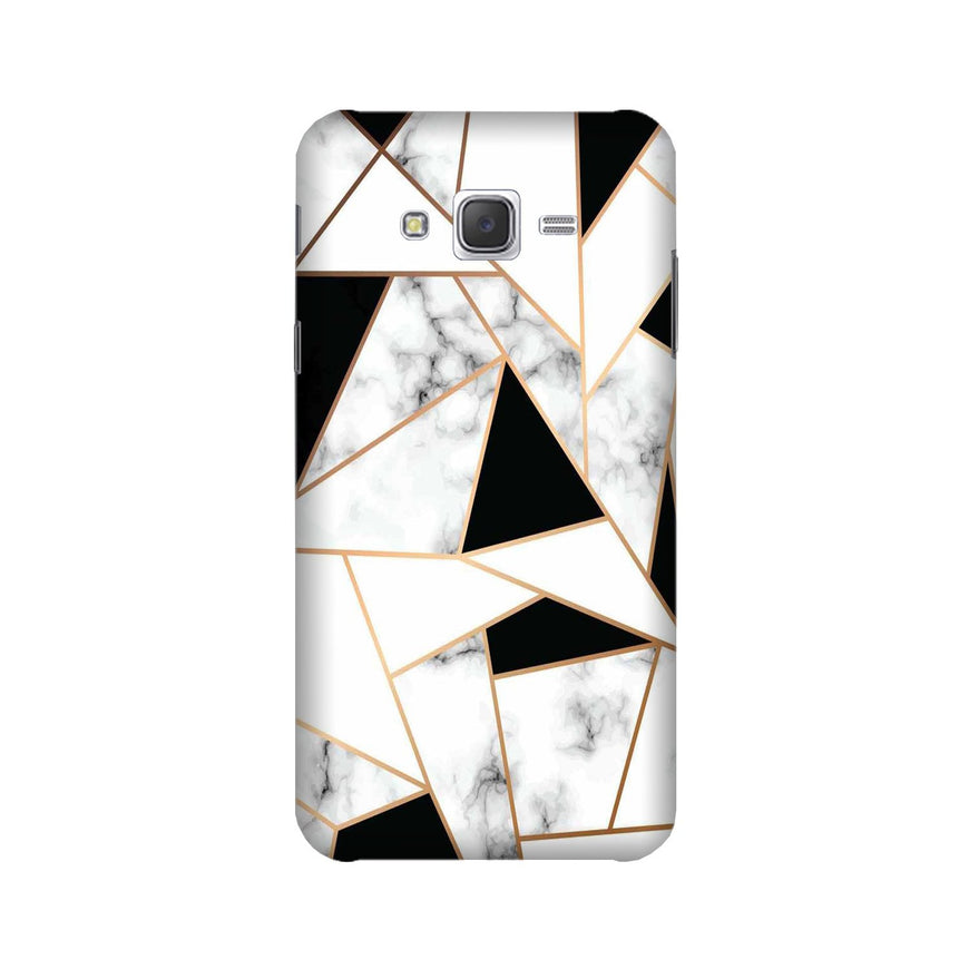 Marble Texture Mobile Back Case for Galaxy E7  (Design - 322)