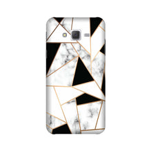 Marble Texture Mobile Back Case for Galaxy J5 (2016) (Design - 322)