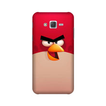 Angry Bird Red Mobile Back Case for Galaxy J7 (2015) (Design - 325)