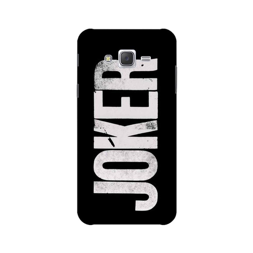 Joker Mobile Back Case for Galaxy J7 (2016) (Design - 327)