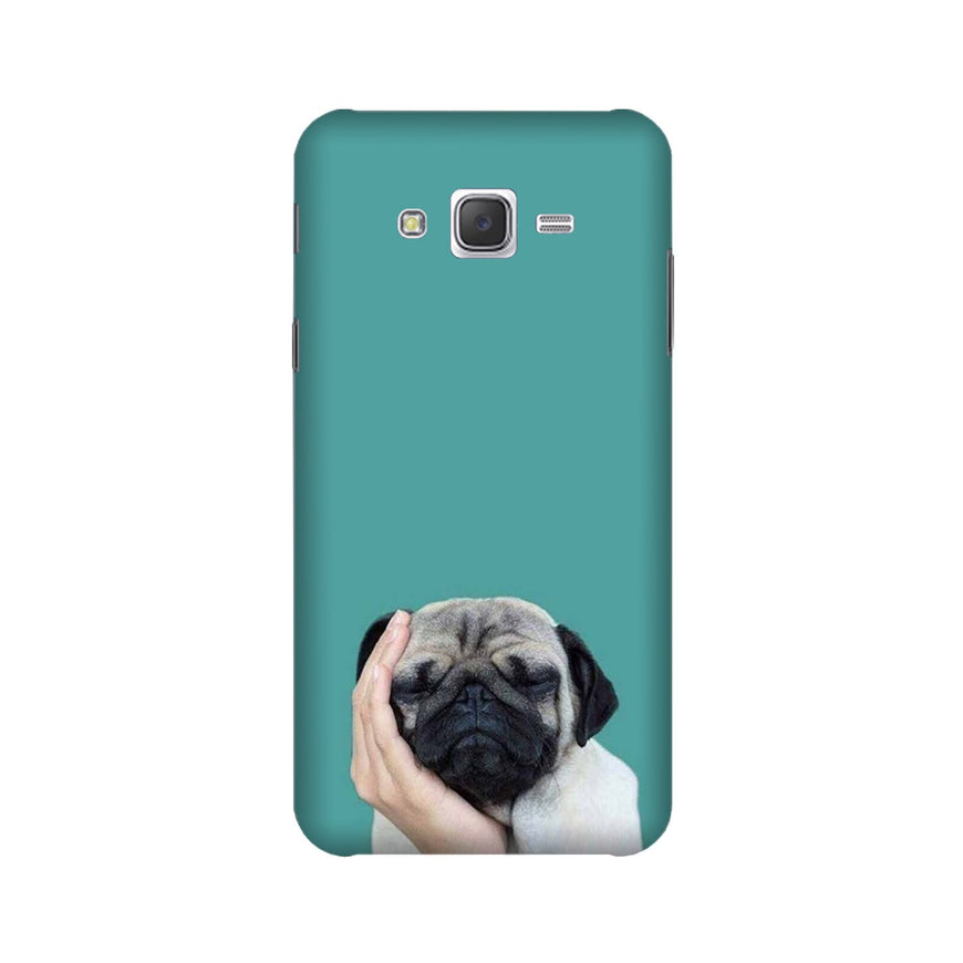 Puppy Mobile Back Case for Galaxy J7 (2015) (Design - 333)