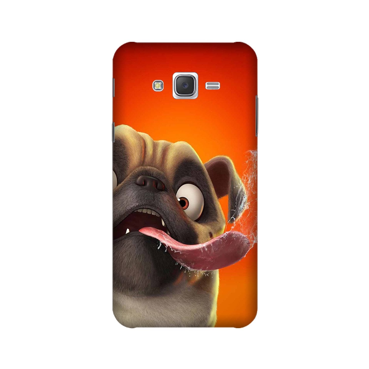 Dog Mobile Back Case for Galaxy E7  (Design - 343)