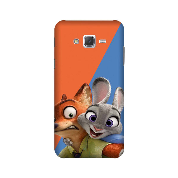 Cartoon Mobile Back Case for Galaxy E5  (Design - 346)