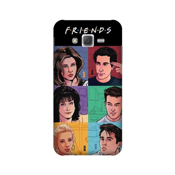 Friends Mobile Back Case for Galaxy E7  (Design - 357)