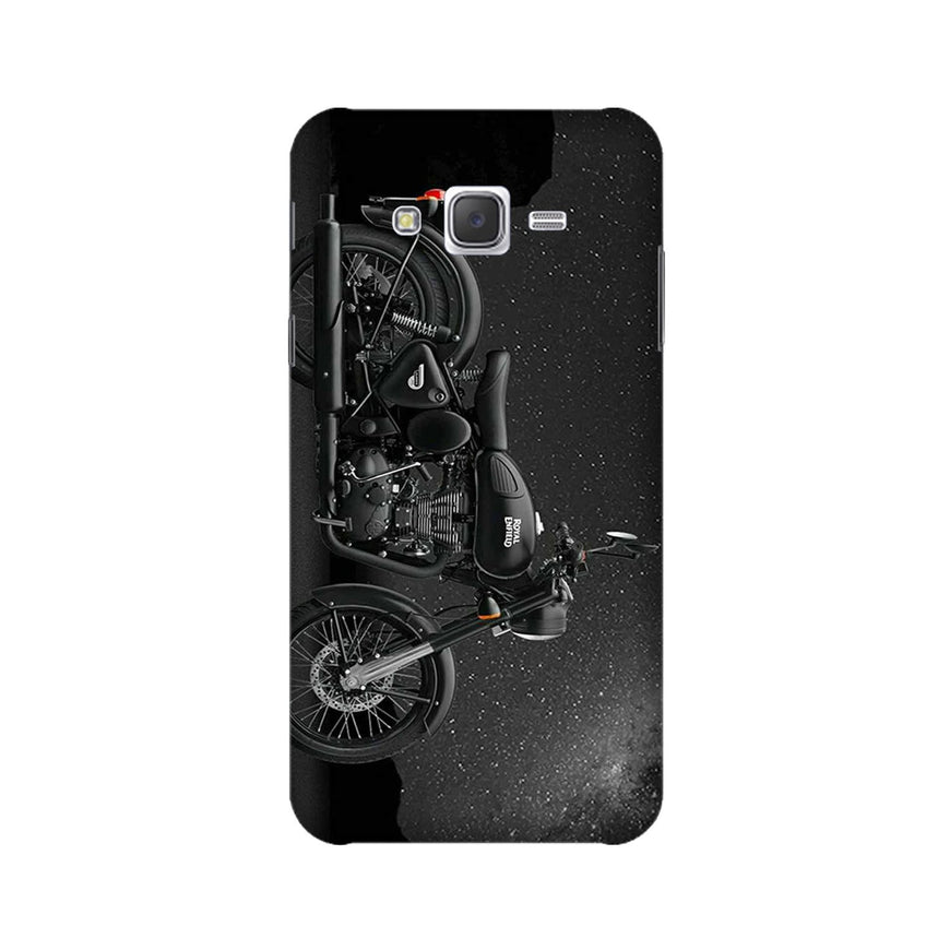 Royal Enfield Mobile Back Case for Galaxy E7  (Design - 381)