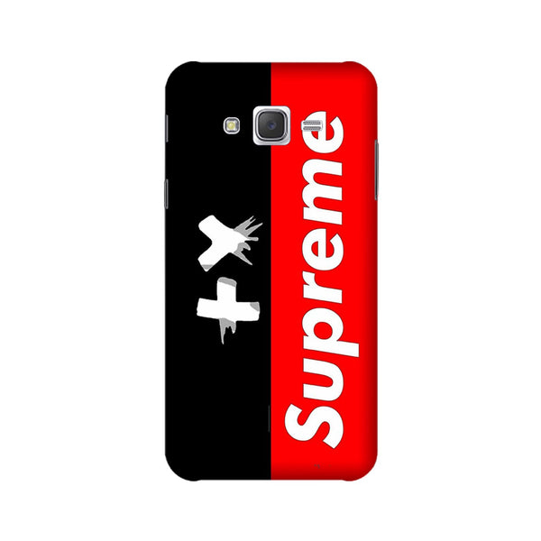 Supreme Mobile Back Case for Galaxy E7  (Design - 389)