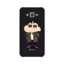 Shin Chan Mobile Back Case for Galaxy E7  (Design - 391)