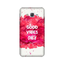 Good Vibes Only Mobile Back Case for Galaxy E5  (Design - 393)