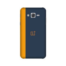 Oneplus Logo Mobile Back Case for Galaxy E7  (Design - 395)