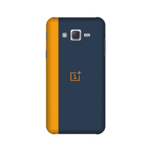 Oneplus Logo Mobile Back Case for Galaxy J7 (2015) (Design - 395)