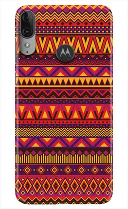 Zigzag line pattern2 Case for Moto E6s