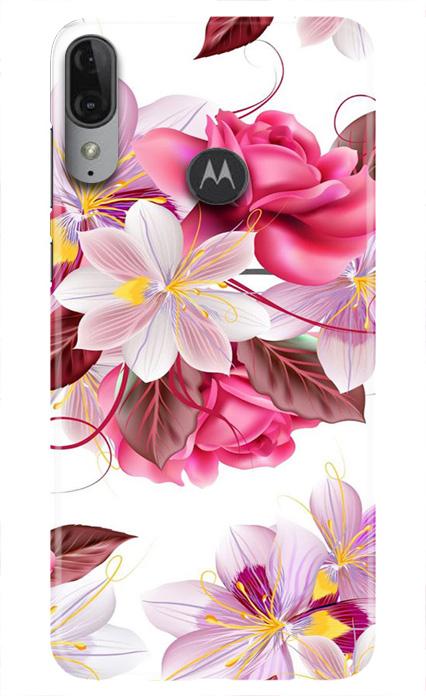Beautiful flowers Case for Moto E6s