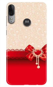 Gift Wrap3 Mobile Back Case for Moto E6s (Design - 36)