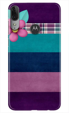 Purple Blue Case for Moto E6s