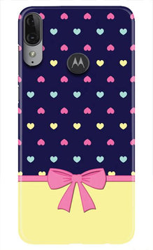 Gift Wrap5 Mobile Back Case for Moto E6s (Design - 40)