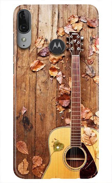 Guitar Mobile Back Case for Moto E6s (Design - 43)
