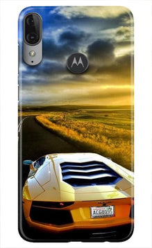 Car lovers Mobile Back Case for Moto E6s (Design - 46)