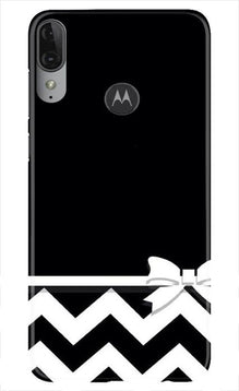 Gift Wrap7 Mobile Back Case for Moto E6s (Design - 49)