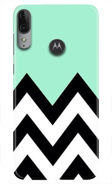 Pattern Mobile Back Case for Moto E6s (Design - 58)