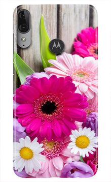 Coloful Daisy2 Mobile Back Case for Moto E6s (Design - 76)