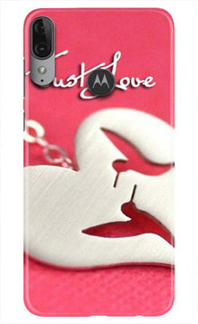Just love Mobile Back Case for Moto E6s (Design - 88)