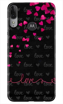 Love in Air Mobile Back Case for Moto E6s (Design - 89)