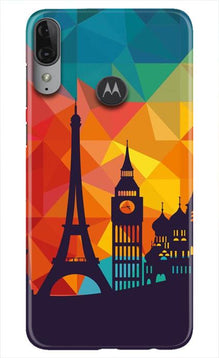 Eiffel Tower2 Mobile Back Case for Moto E6s (Design - 91)