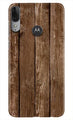 Wooden Look Case for Moto E6s  (Design - 112)