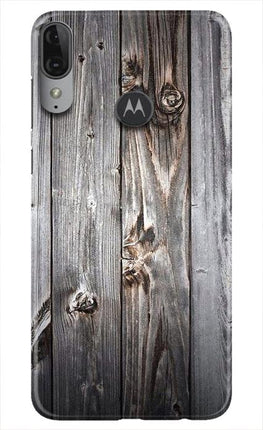Wooden Look Case for Moto E6s(Design - 114)