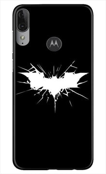 Batman Superhero Mobile Back Case for Moto E6s  (Design - 119)