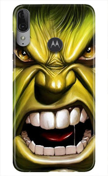 Hulk Superhero Mobile Back Case for Moto E6s  (Design - 121)