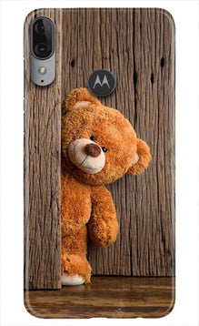 Cute Beer Mobile Back Case for Moto E6s  (Design - 129)