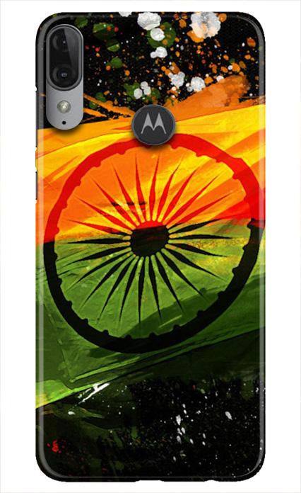 Indian Flag Case for Moto E6s  (Design - 137)