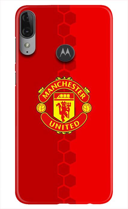 Manchester United Case for Moto E6s  (Design - 157)