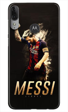 Messi Mobile Back Case for Moto E6s  (Design - 163)