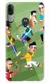 Football Case for Moto E6s  (Design - 166)