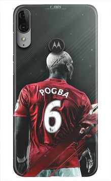 Pogba Mobile Back Case for Moto E6s  (Design - 167)