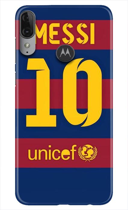 Messi Case for Moto E6s  (Design - 172)