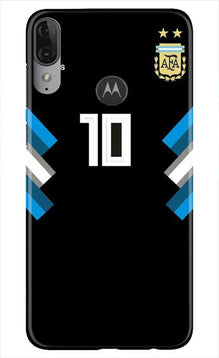 Argentina Mobile Back Case for Moto E6s  (Design - 173)