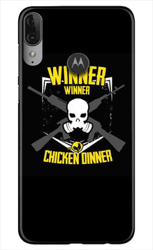 Winner Winner Chicken Dinner Mobile Back Case for Moto E6s  (Design - 178)