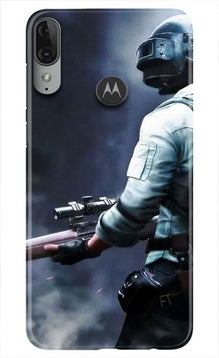 Pubg Mobile Back Case for Moto E6s  (Design - 179)