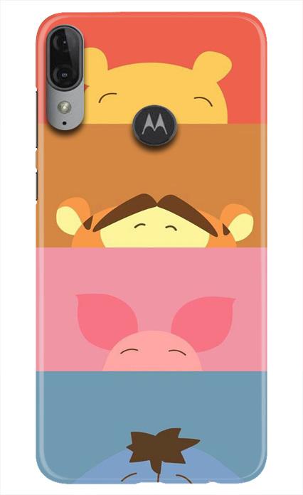 Cartoon Case for Moto E6s (Design - 183)