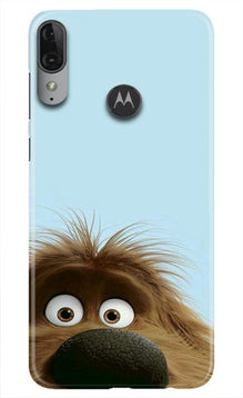 Cartoon Mobile Back Case for Moto E6s (Design - 184)