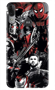 Avengers Mobile Back Case for Moto E6s (Design - 190)