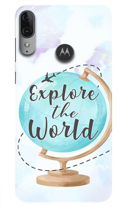 Explore the World Case for Moto E6s (Design No. 207)