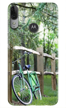 Bicycle Mobile Back Case for Moto E6s (Design - 208)
