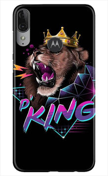 Lion King Mobile Back Case for Moto E6s (Design - 219)
